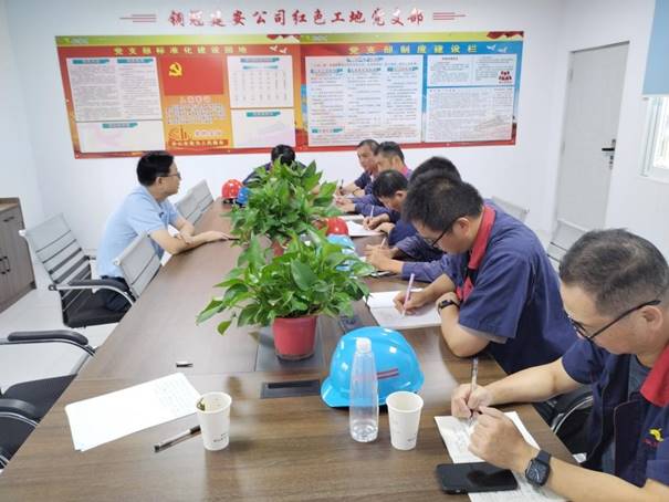 公司開展第三季度安全、環(huán)保、消防綜合檢查 